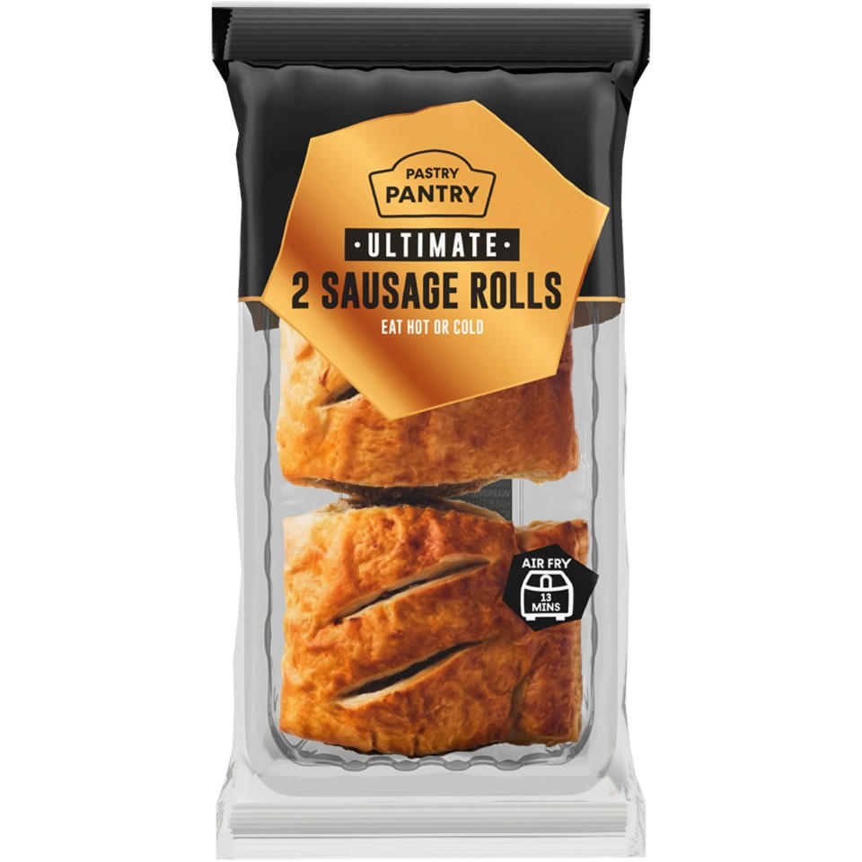 The Pastry Pantry Ultimate 2 Sausage Rolls