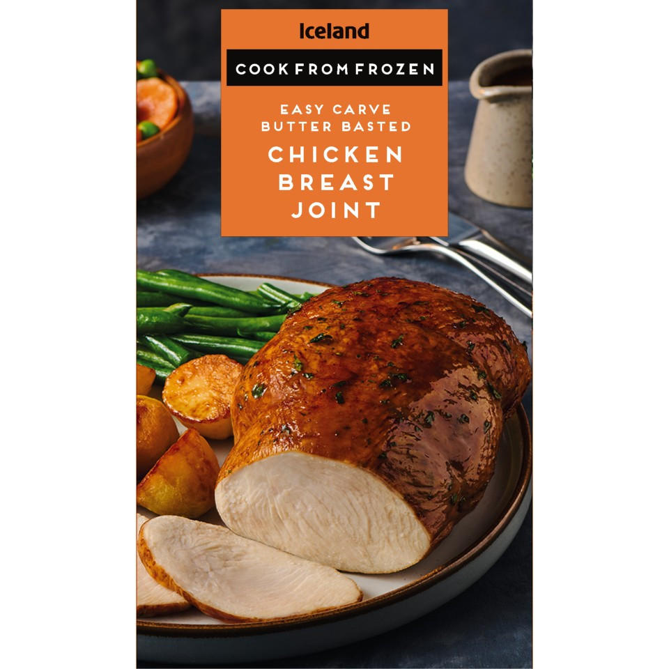 Iceland Butter Basted Chicken Breast Joint 600g