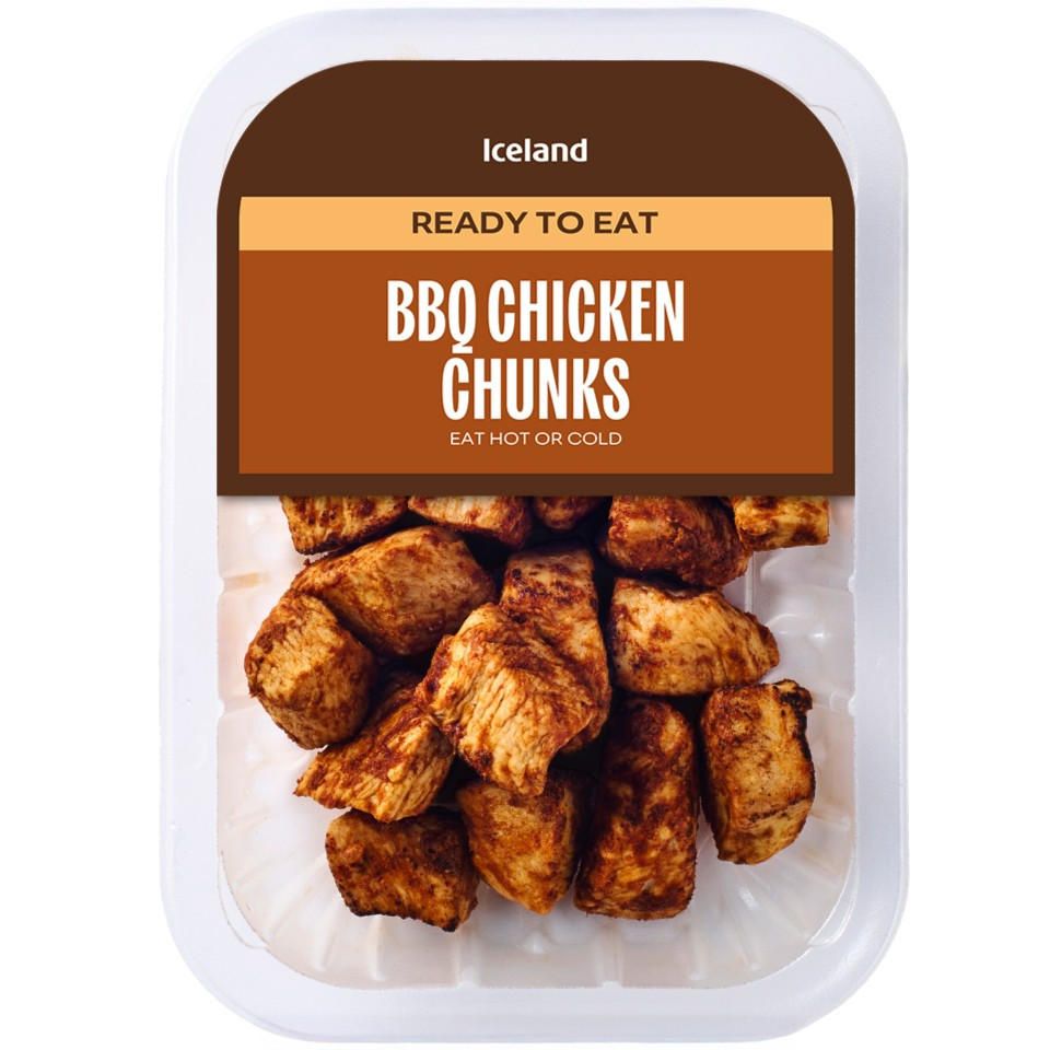 Iceland BBQ Chicken Chunks 150g