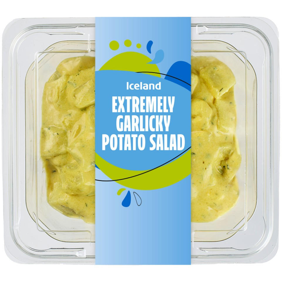 Iceland Extremely Garlicky Potato Salad 250g