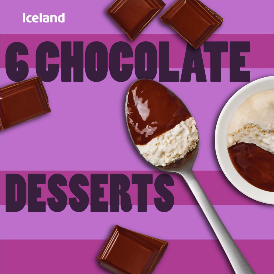 Iceland Chocolate Desserts 510g