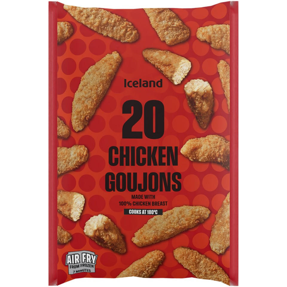 Iceland 20 (Approx.) Chicken Goujons 320g