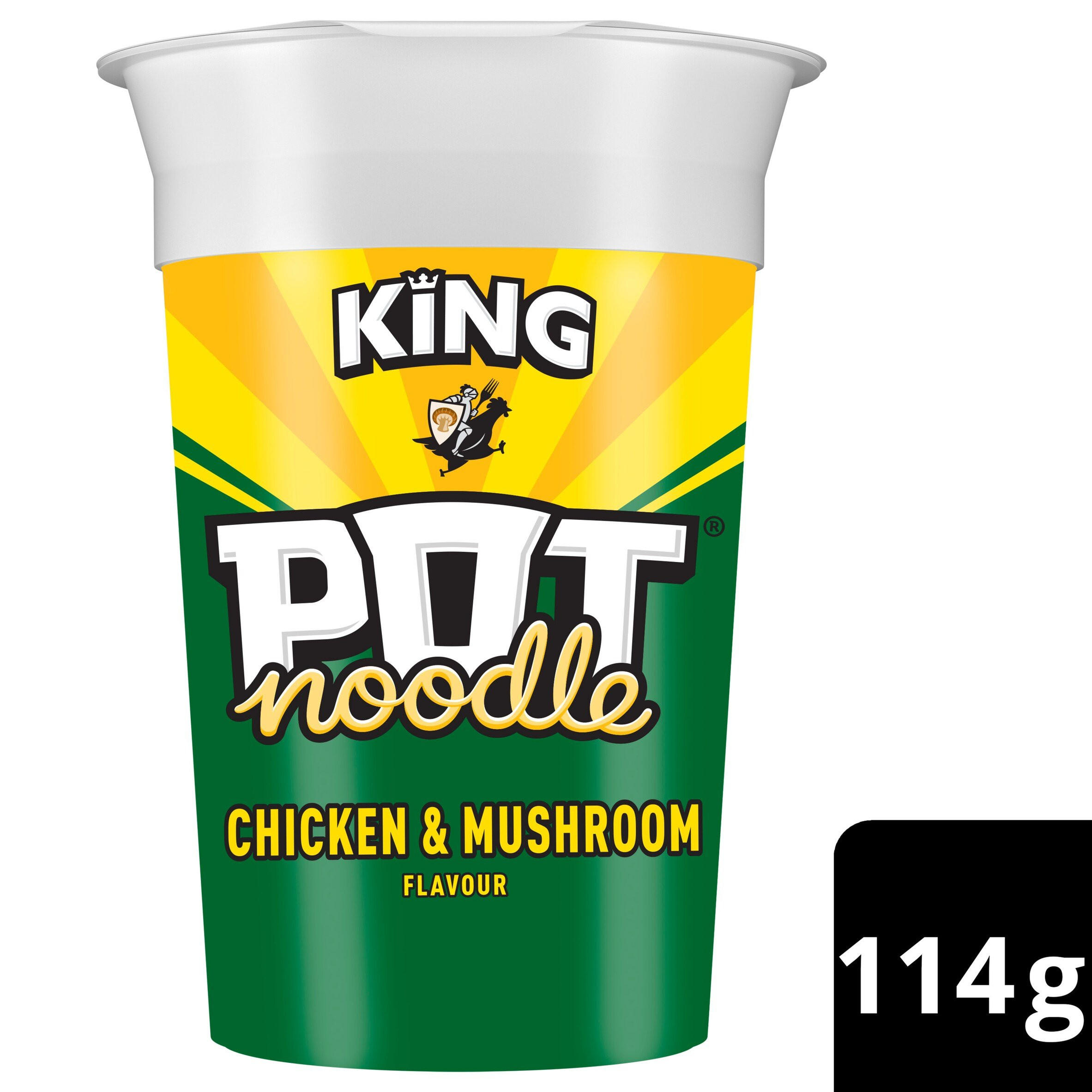 King Pot Noodle Chicken & Mushroom