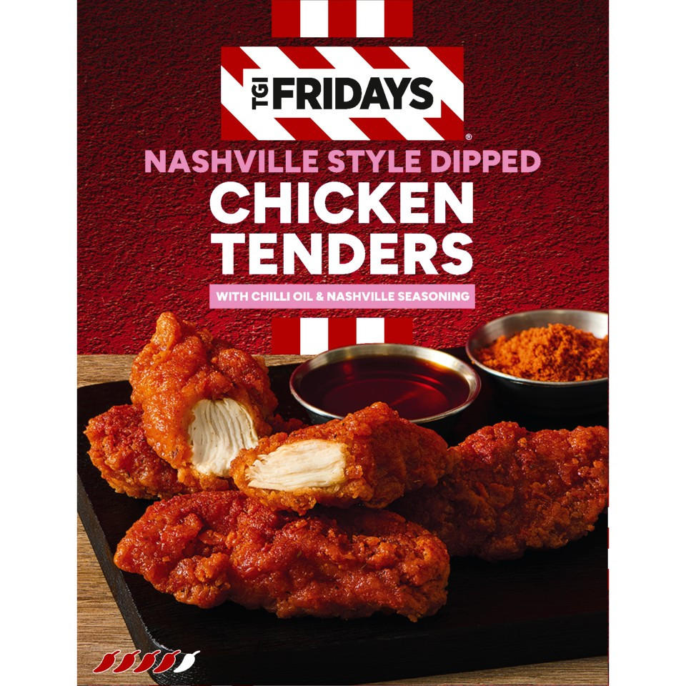 TGI Fridays Nashville Style Dipped Chicken Tenders 450g