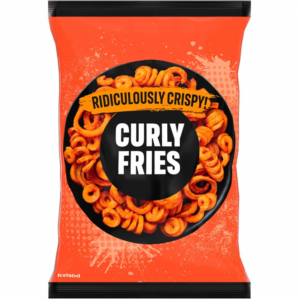 Iceland Curly Fries 750g