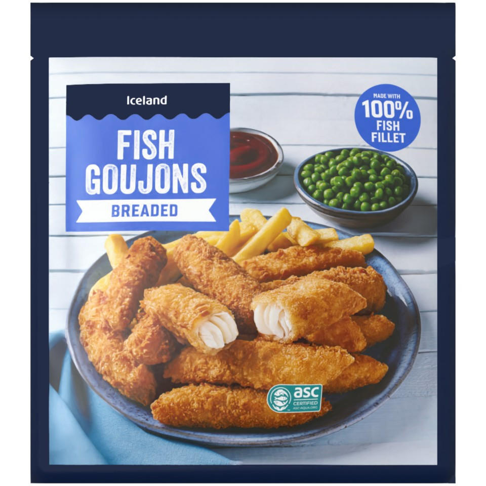 Iceland Breaded Fish Goujons 400g