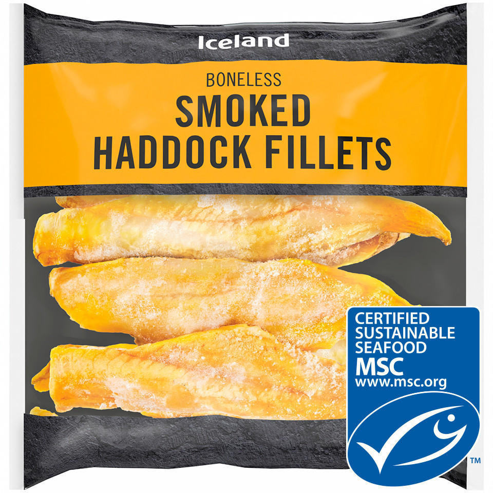 Iceland Boneless Smoked Haddock Fillets 320g