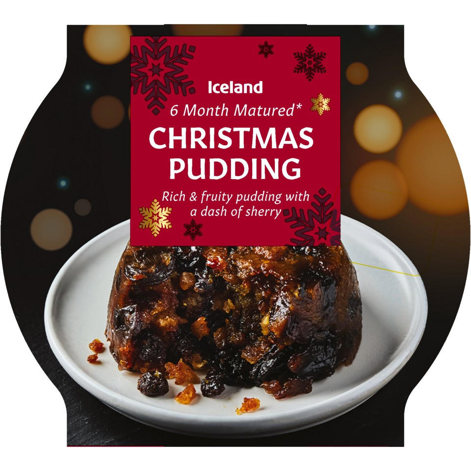 Iceland 6 Month Matured* Christmas Pudding 100g