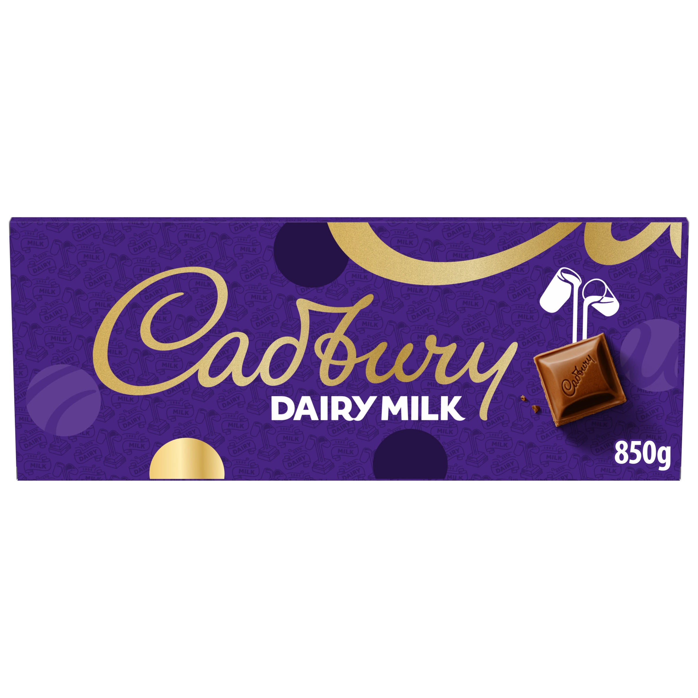 Cadbury Dairy Milk Large Gifting Chocolate Bar 850g