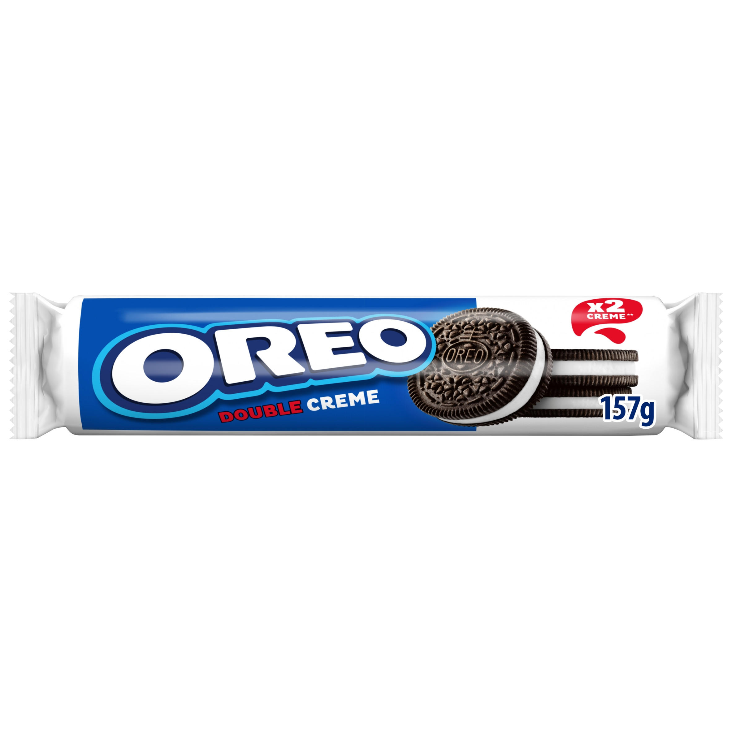 OREO Double Creme Cocoa Sandwich Cookies 11 cookies 154 g