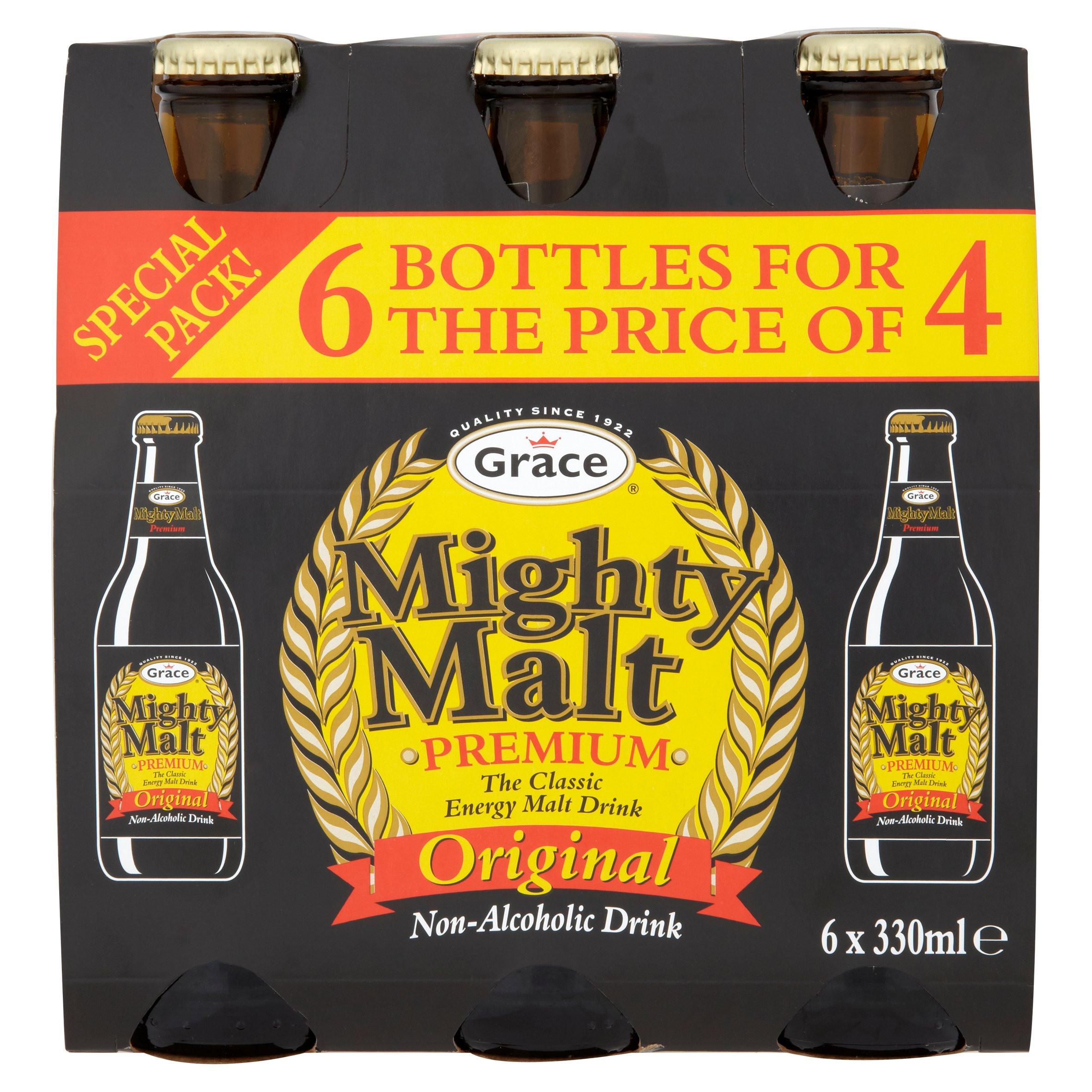 Grace Mighty Malt Original 6 x 330ml