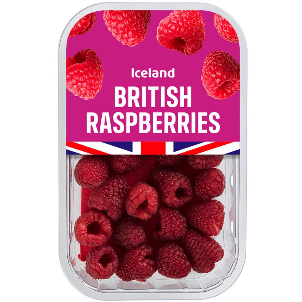 Iceland British Raspberries