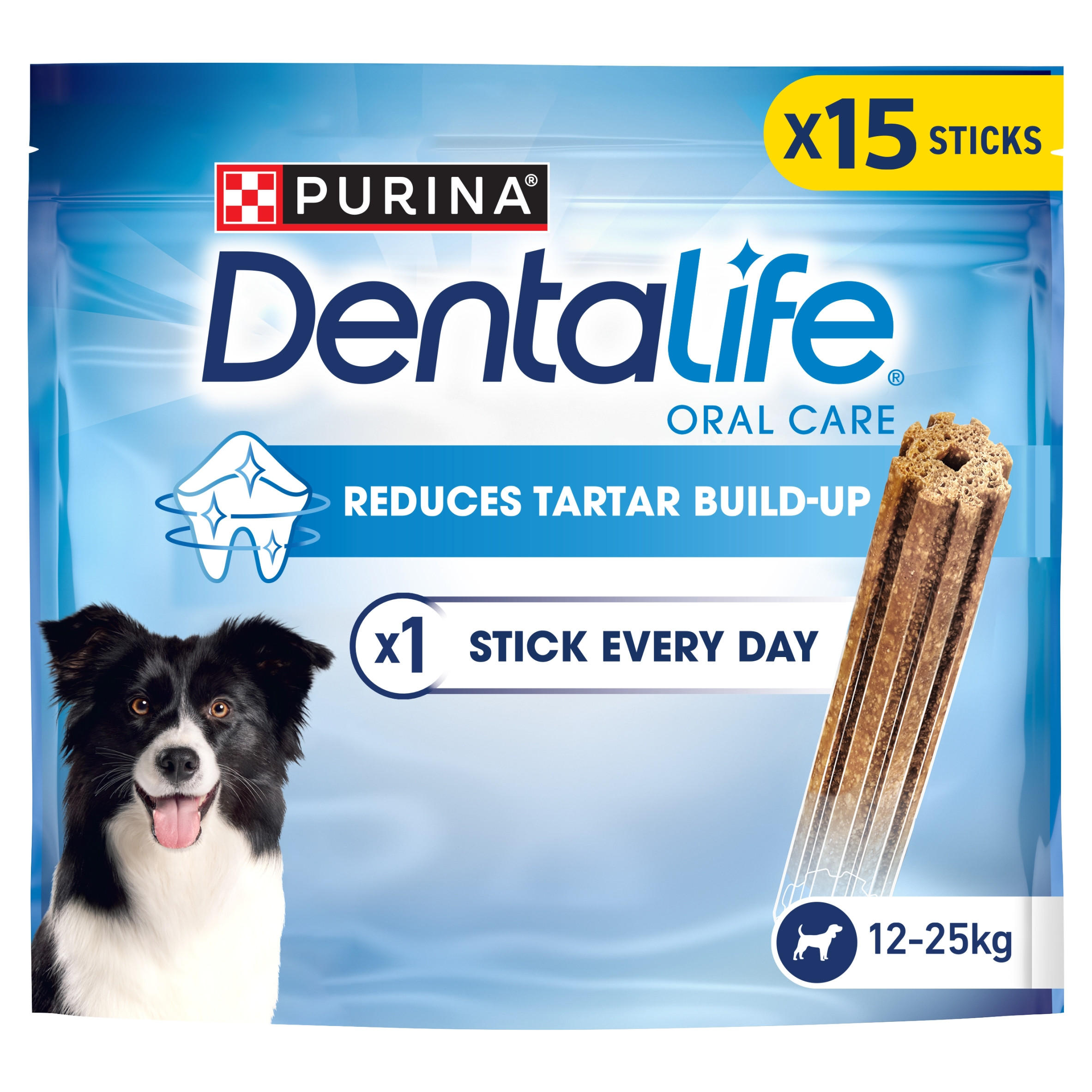 DENTALIFE Medium Dental Chicken Dog Chews 15 Sticks