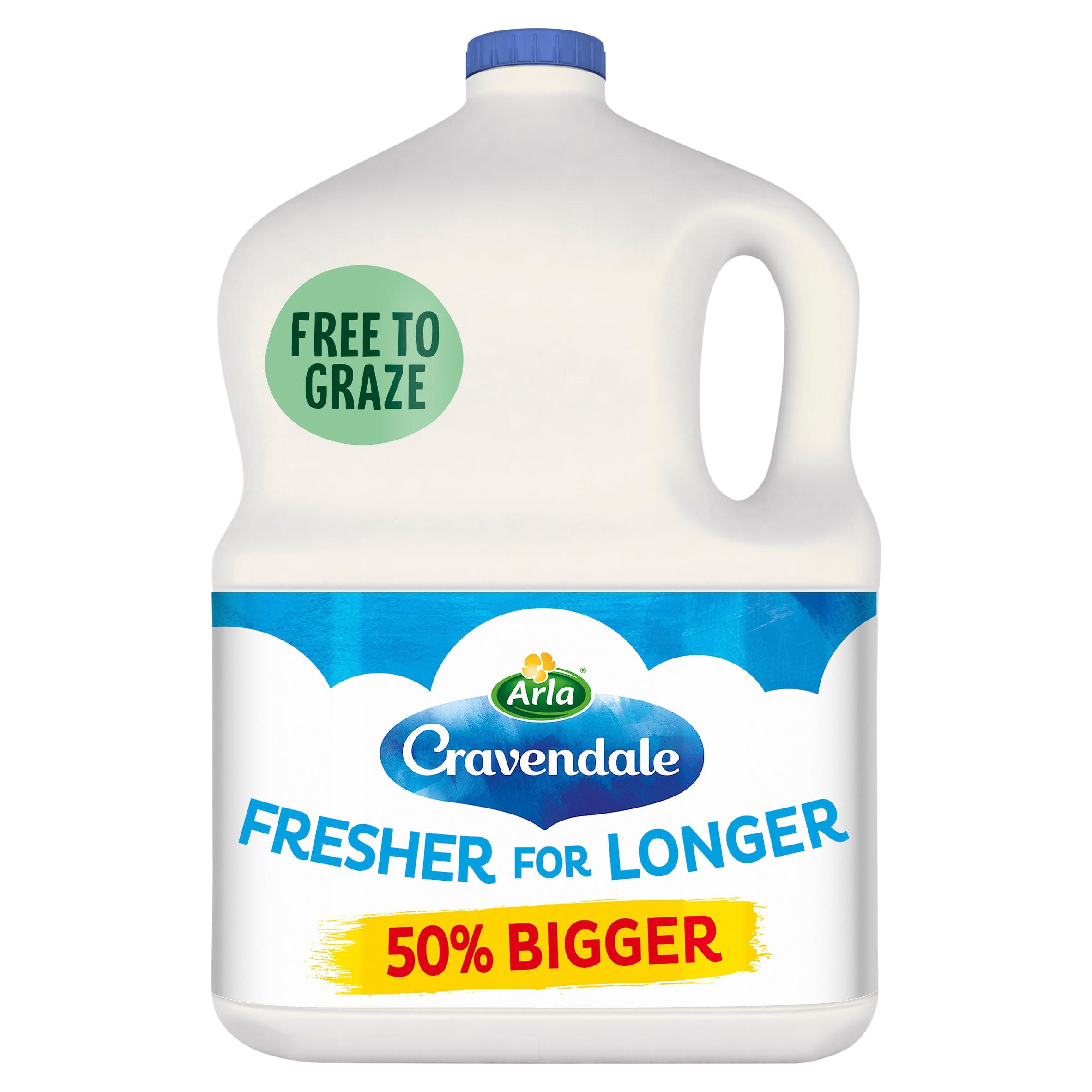 Arla Cravendale Filtered Fresh Whole Milk 3L Fresher for Longer