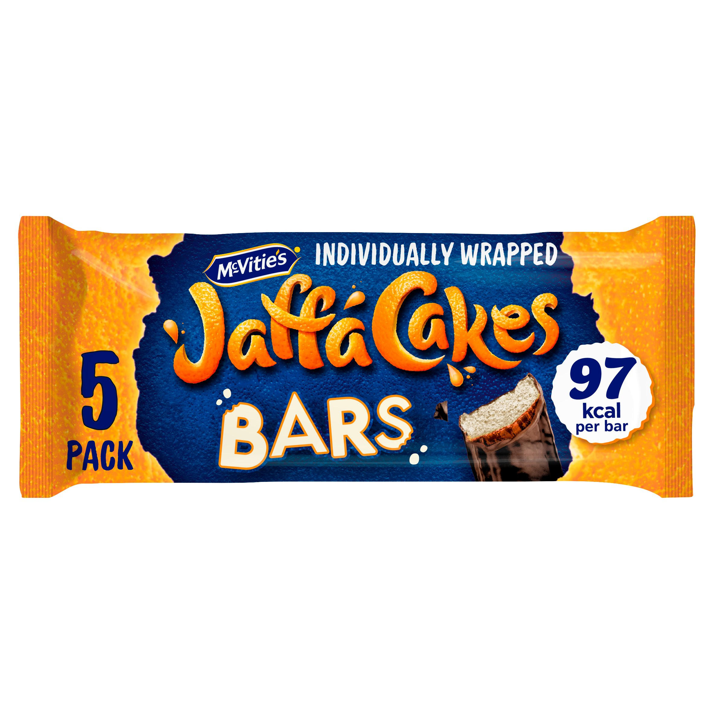 McVitie's Jaffa Original Cake Bar Multipack 5 x 26.2g, 131g