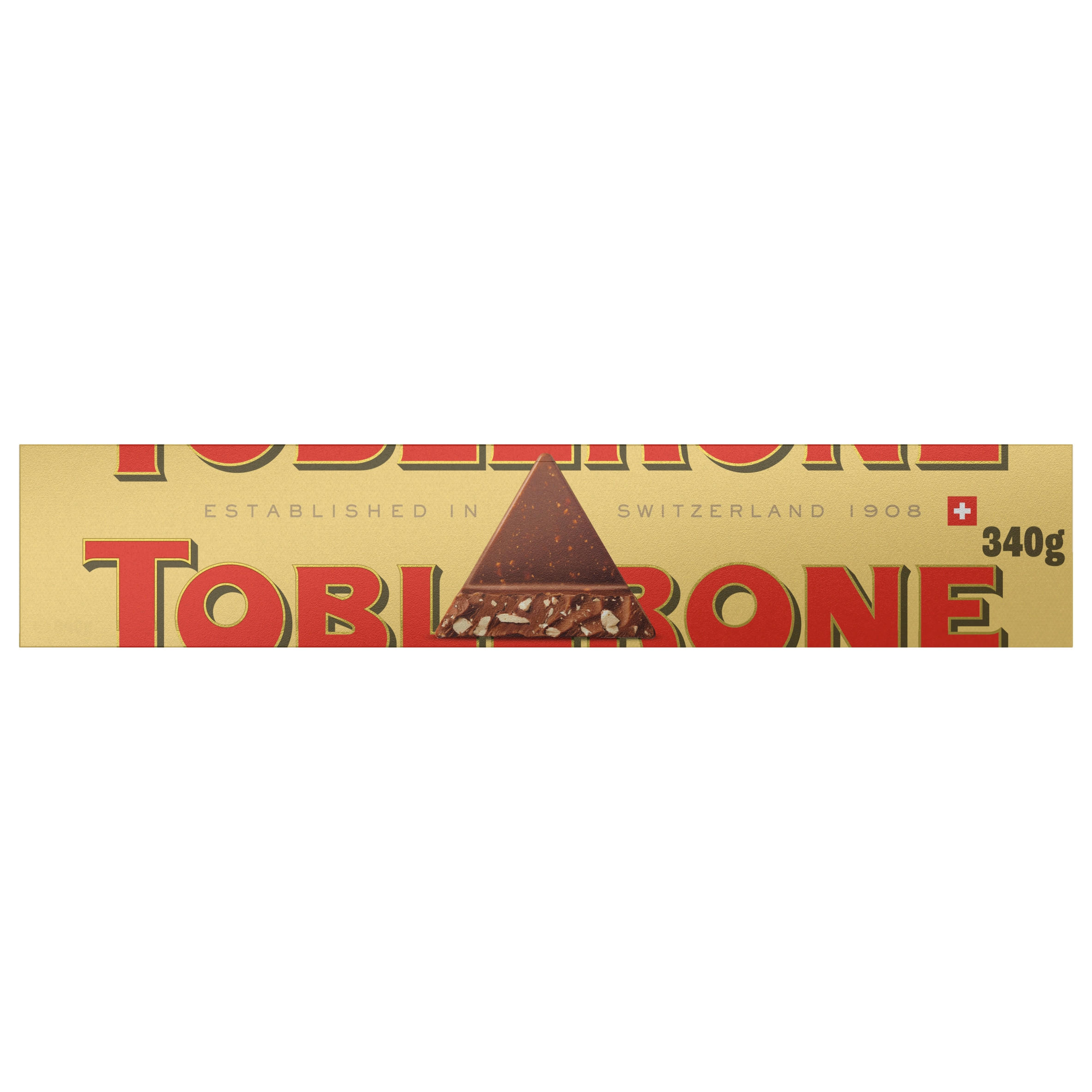Toblerone honey & almond nougat milk chocolate gift block 340 g