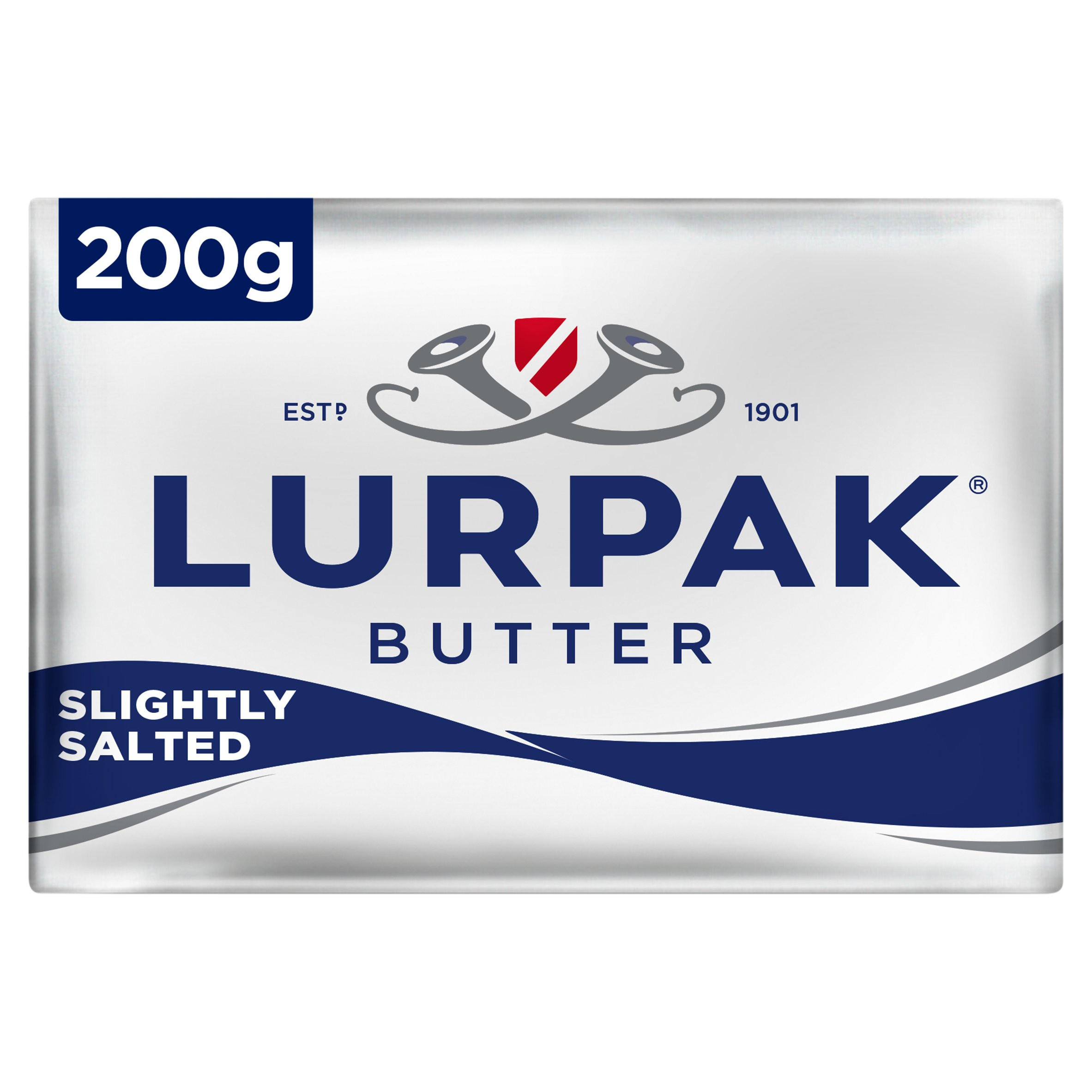 Lurpak Slightly Salted Butter 200g