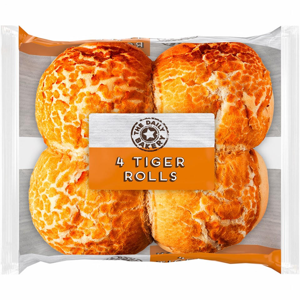 The Daily Bakery 4 Tiger Rolls