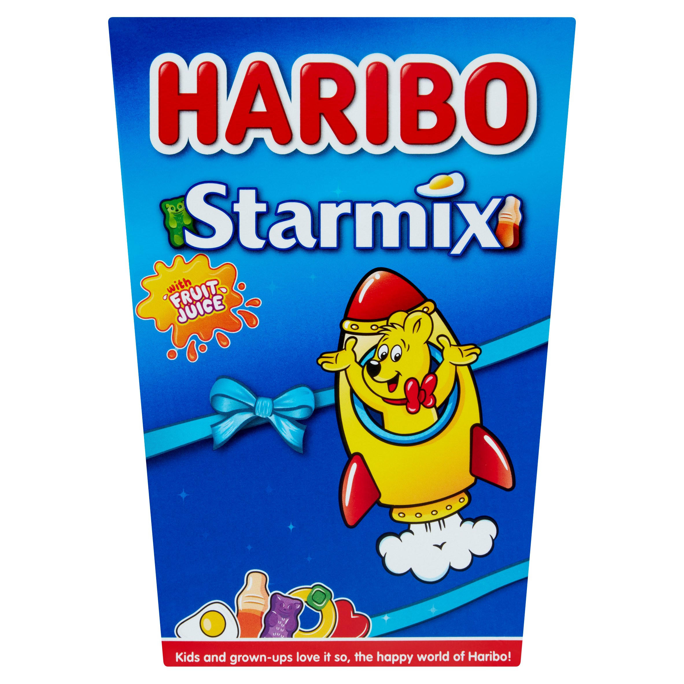 HARIBO Starmix Fruit & Cola Flavour Jelly & Foam Sweets Gift Box 380g