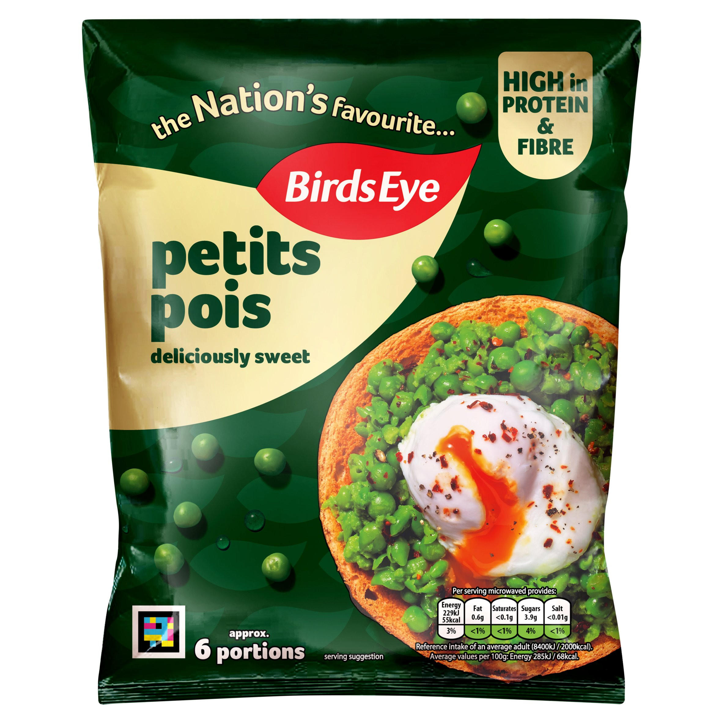 Birds Eye Petits Pois 545g