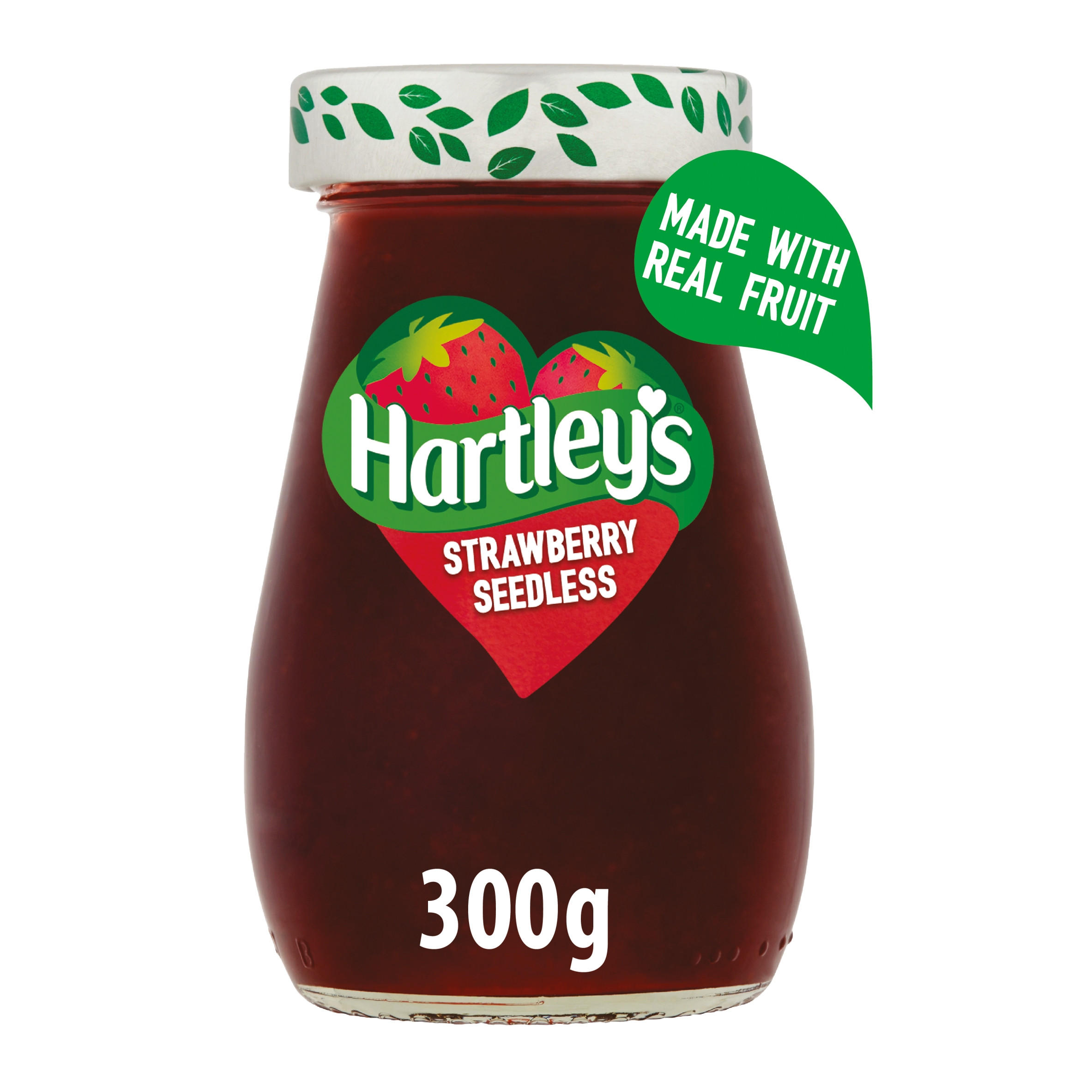 Hartley's Strawberry Seedless 300g
