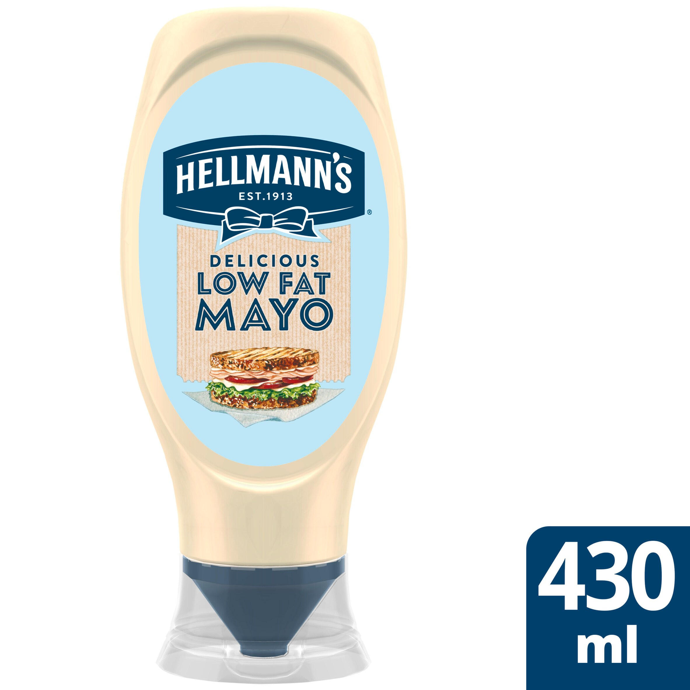Hellmann's Delicious Low Fat Mayo 430 ml