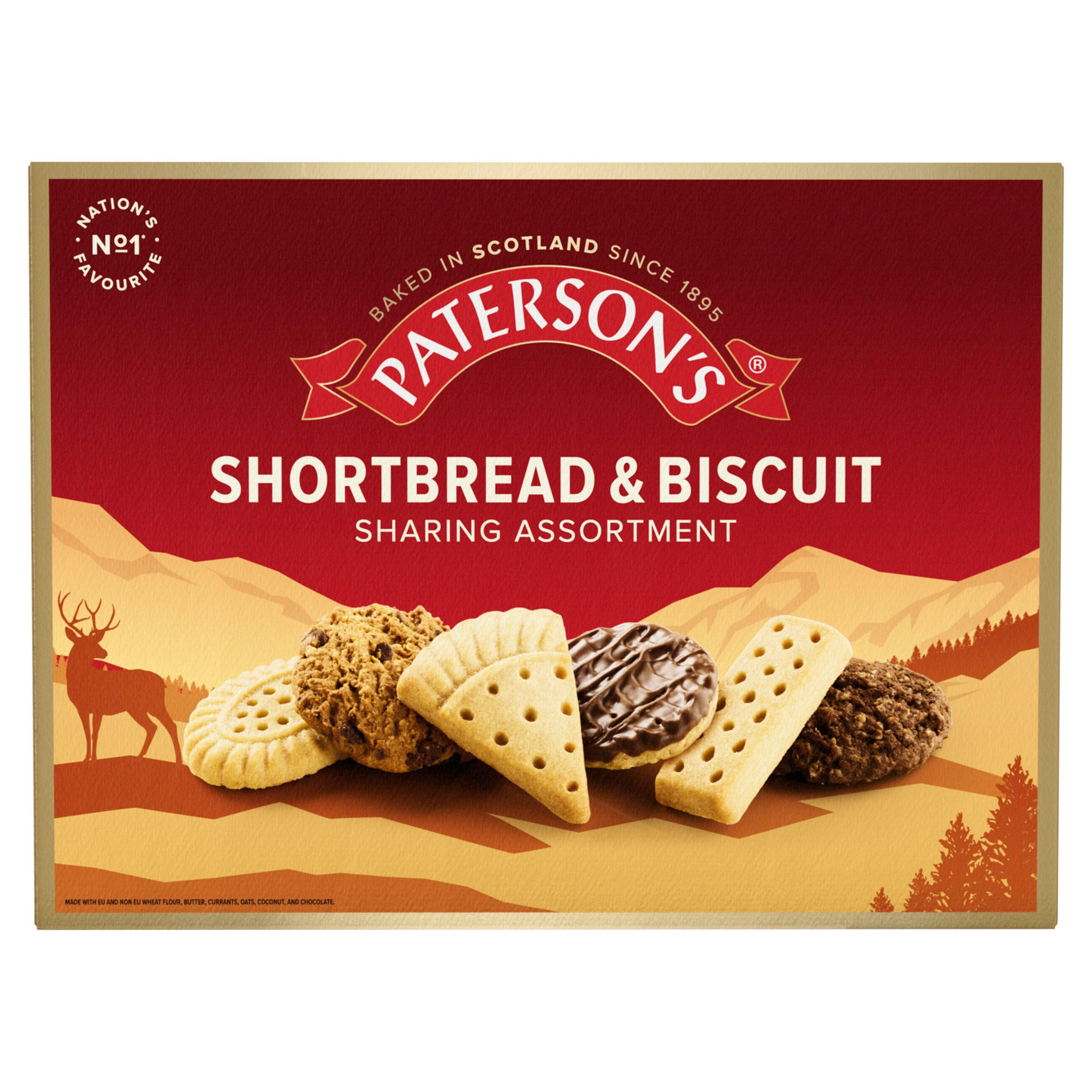 Paterson's Shortbread & Biscuit Selection 400g