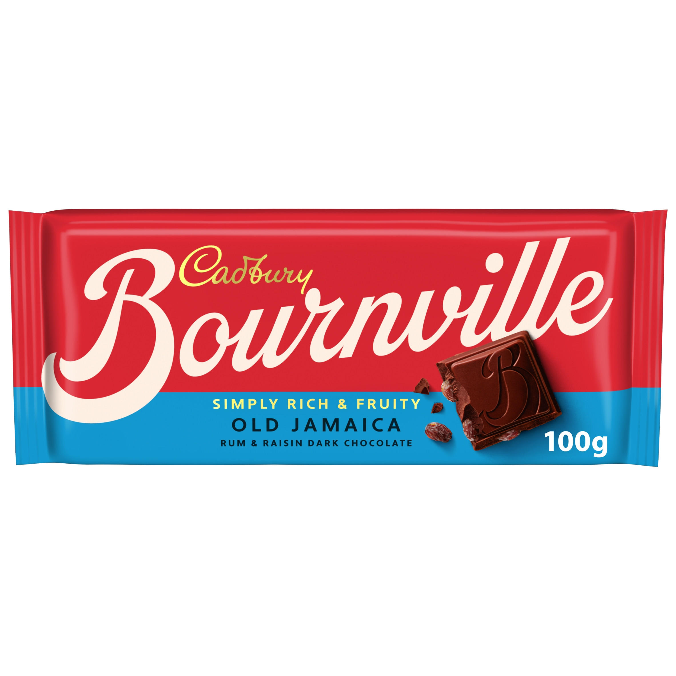 Cadbury Bournville Old Jamaica Dark Chocolate Rum & Raisin Bar
