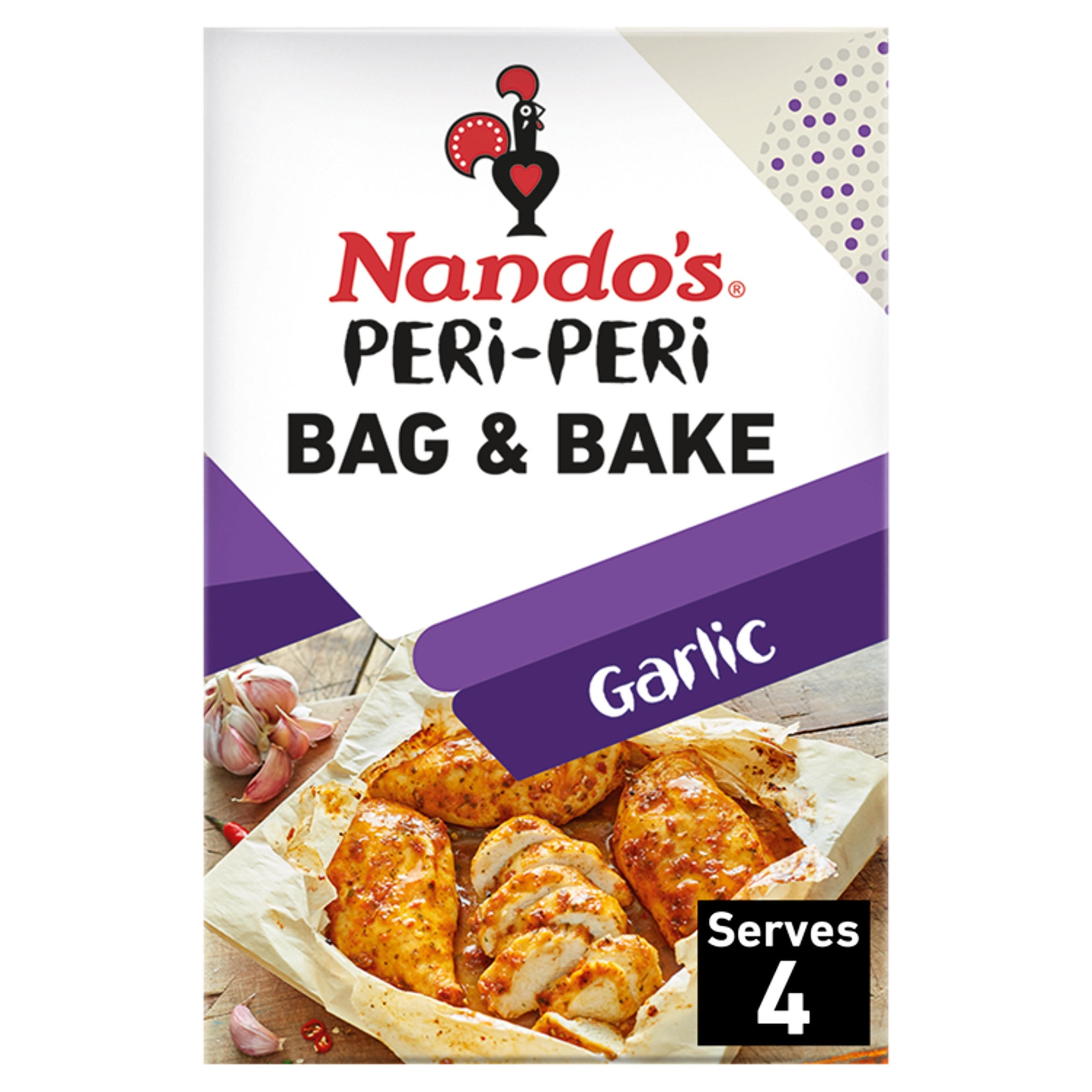 Nando's Peri-Peri Bag & Bake Garlic Medium 20g