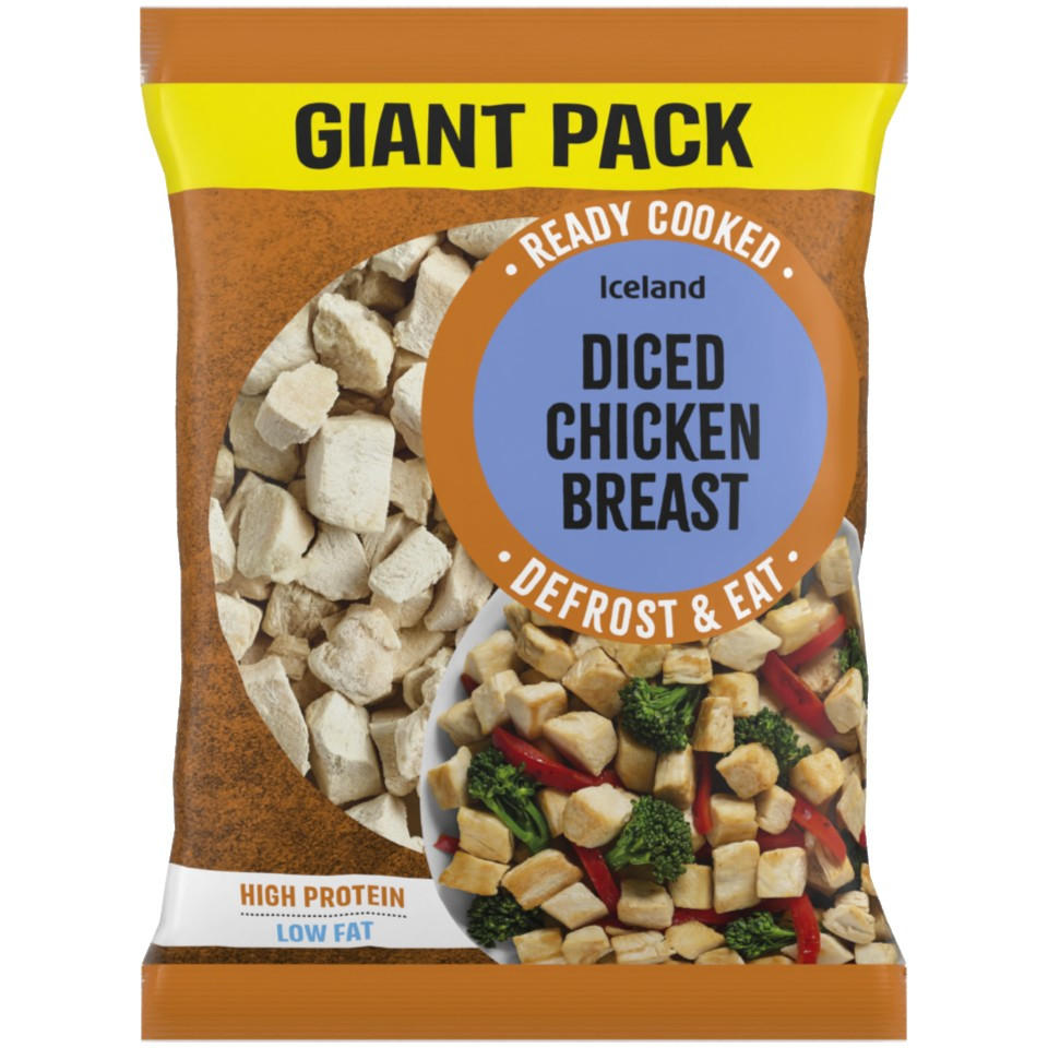 Iceland Diced Chicken Breast 2.1kg