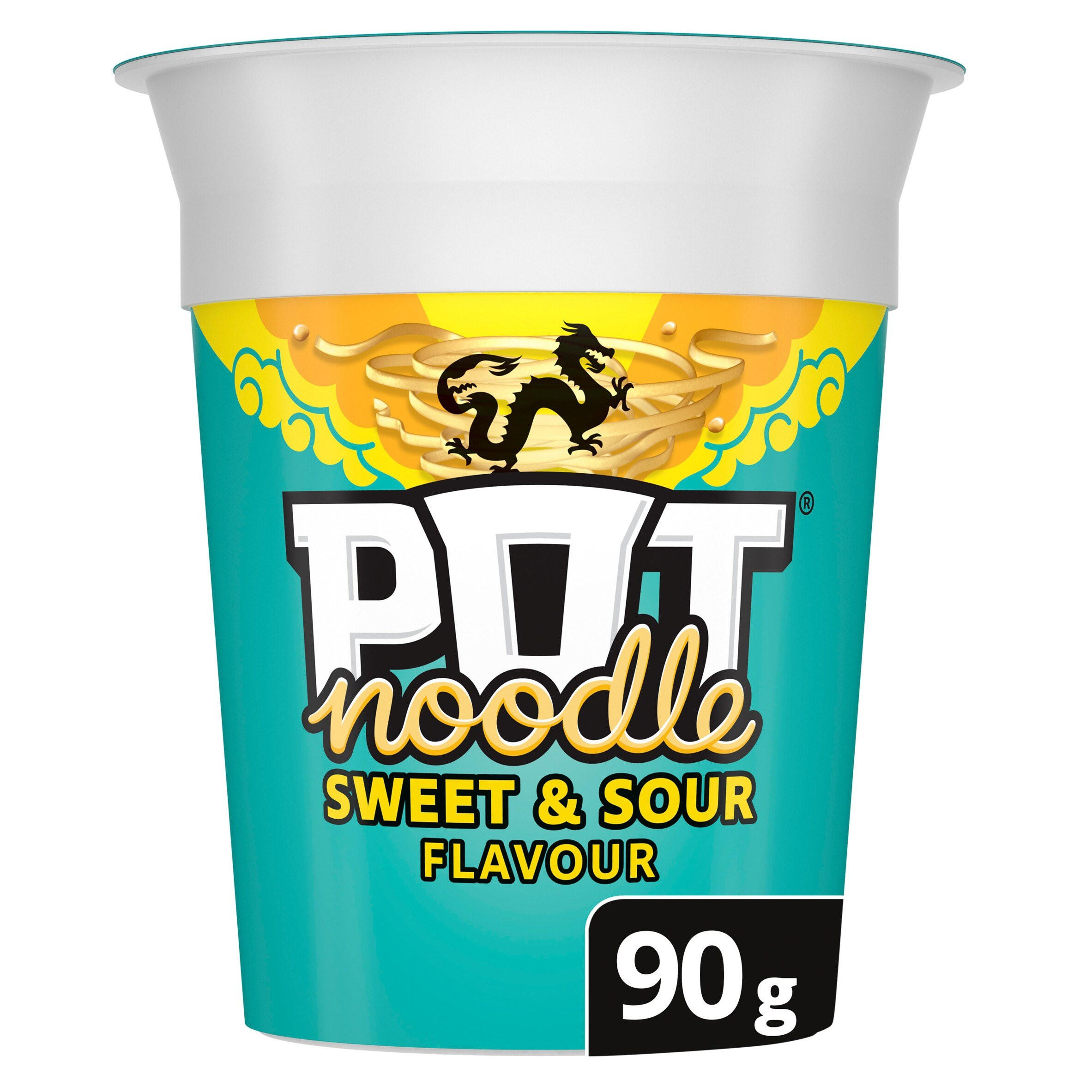 Pot Noodle Instant Snack Sweet & Sour 90g