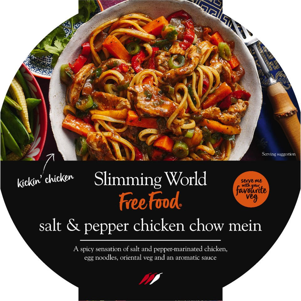Slimming World Salt & Pepper Chicken Chow Mein 550g