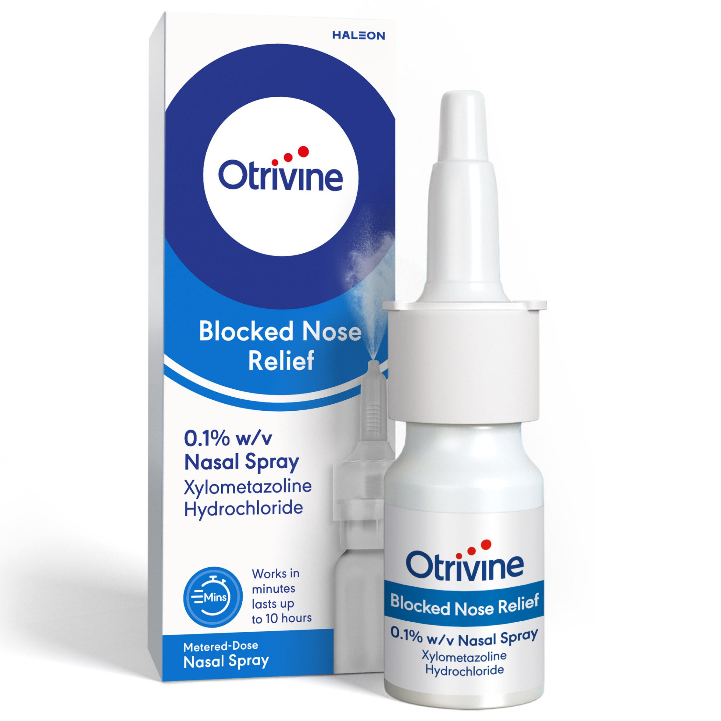 Otrivine Blocked Nose & Congestion Relief Nasal Spray