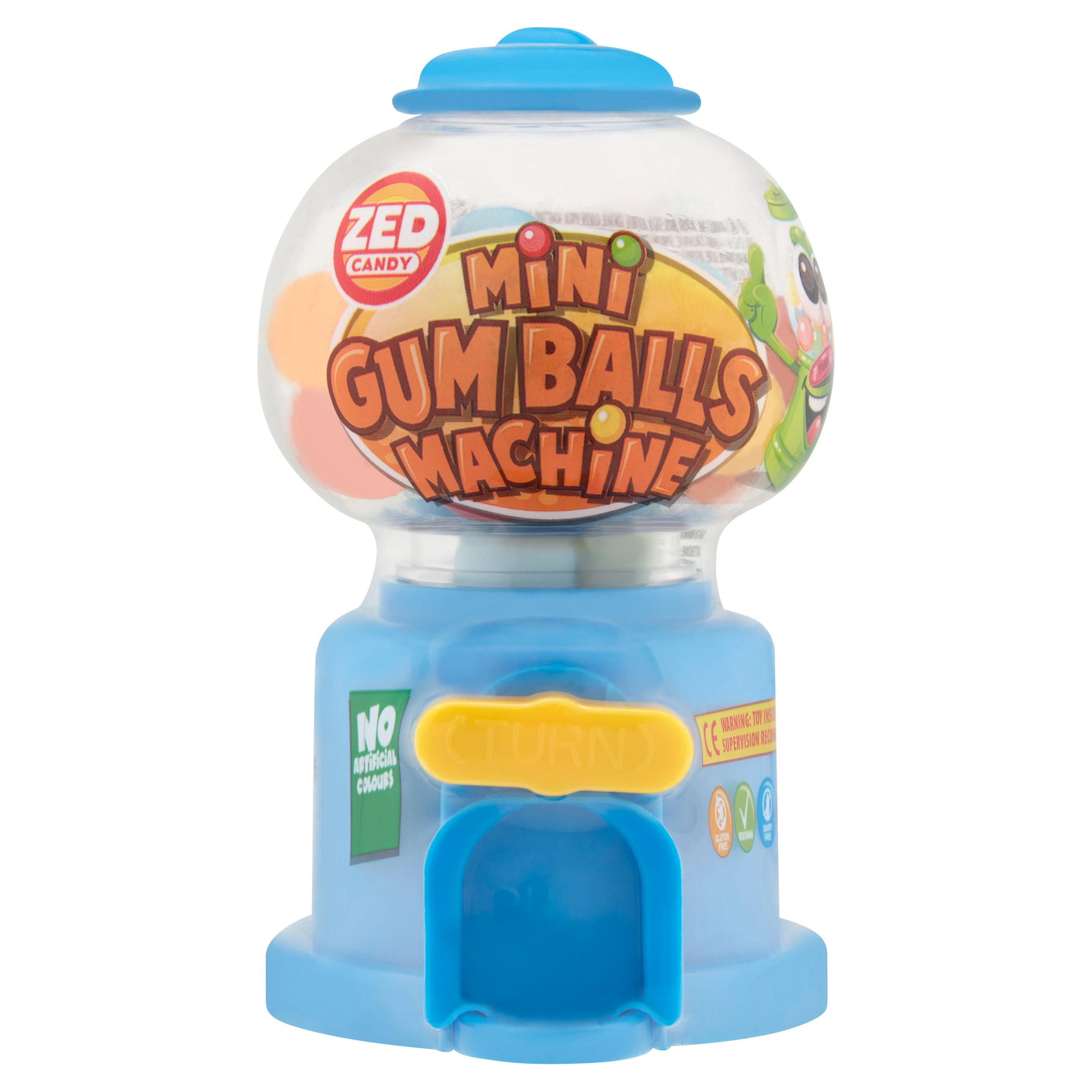 Zed Candy Mini Gum Balls Machine 40g