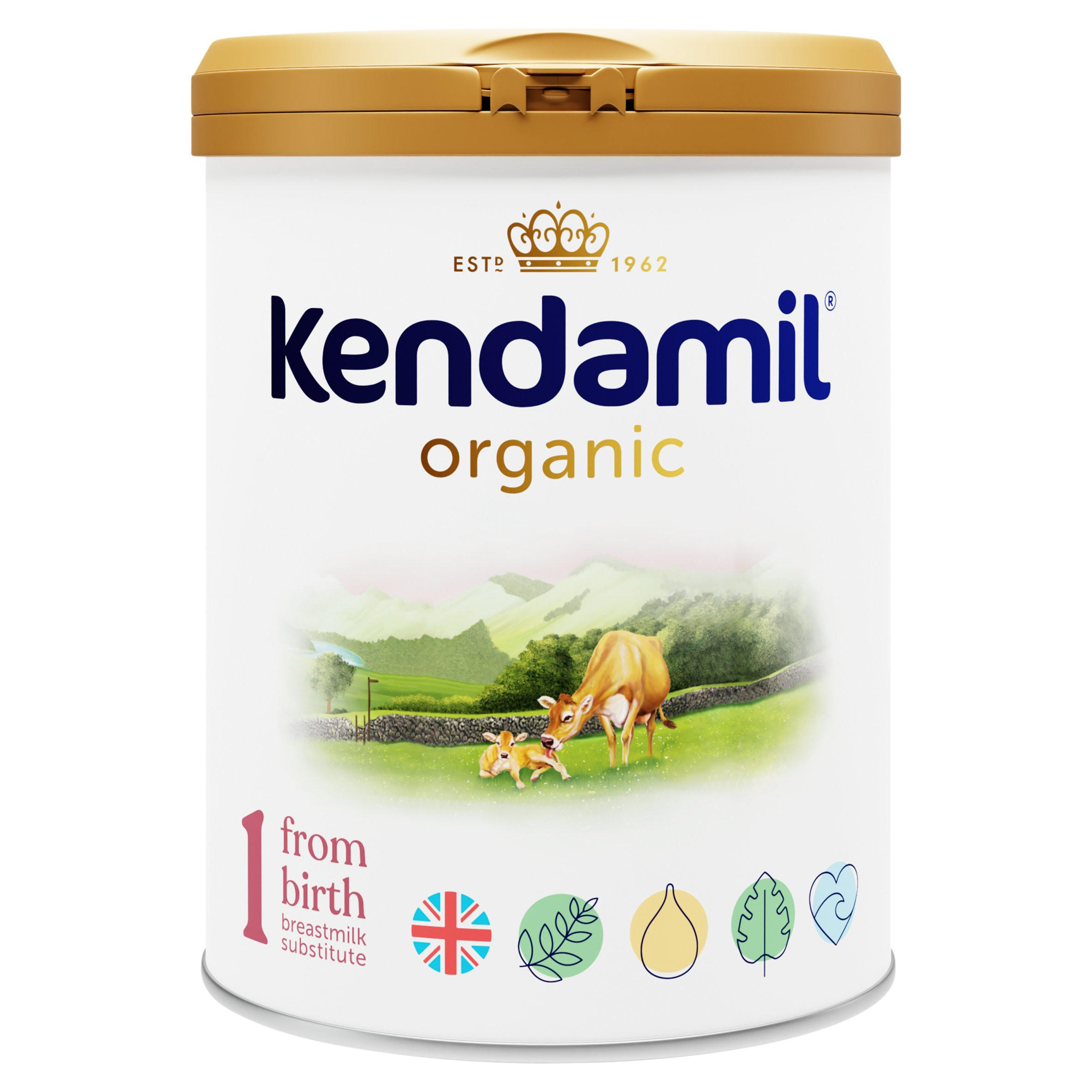 Kendamil Organic First Infant Milk 1 From Birth 800g
