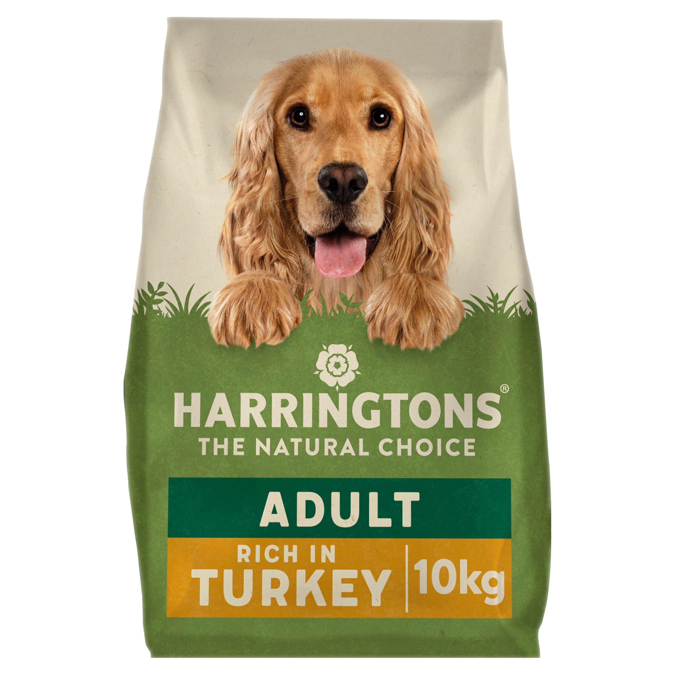 Harringtons Rich in Turkey with Veg Dry Adult Dog Food 10kg