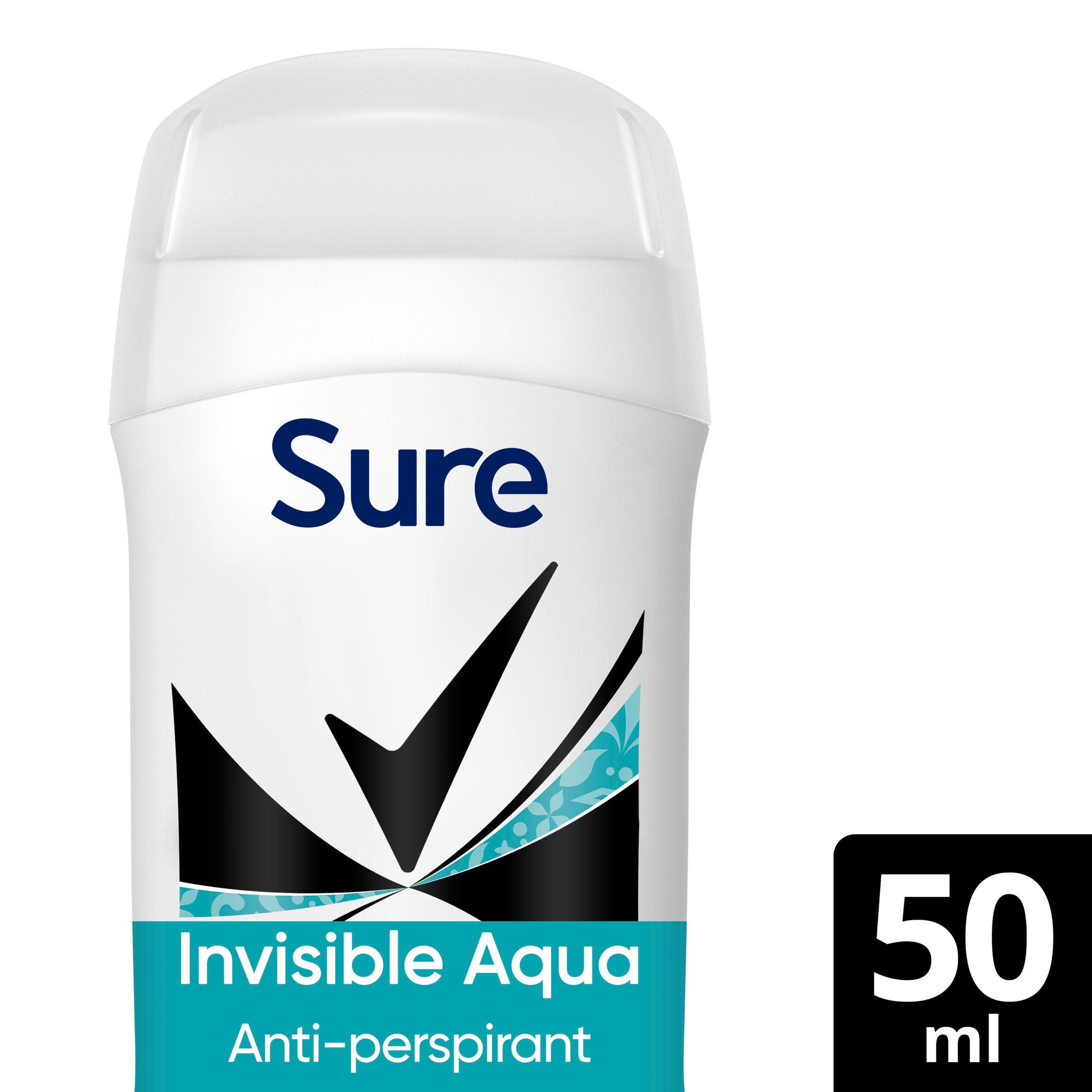 Sure Invisible Aqua Anti-Perspirant Cream 50 ml