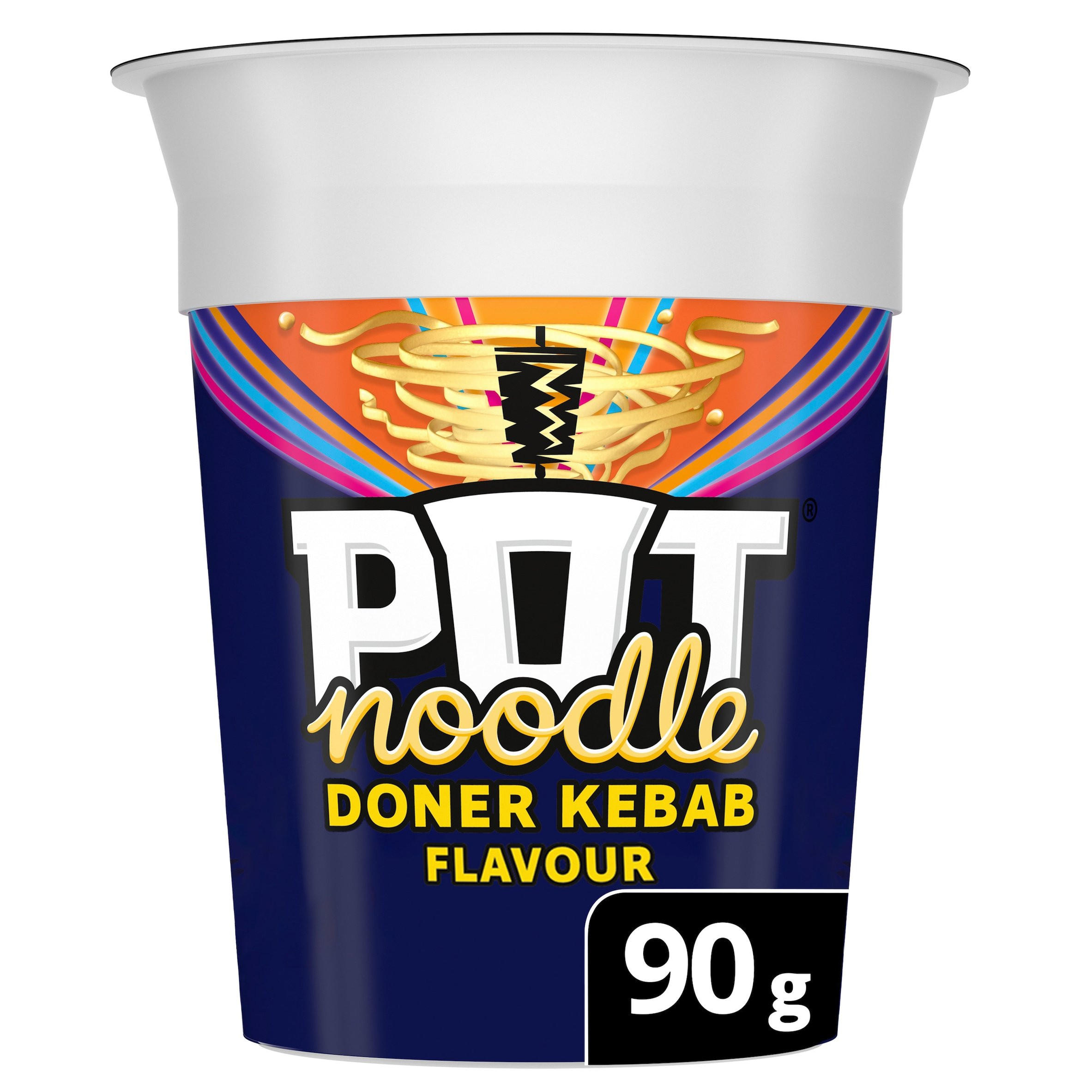 Pot Noodle Standard Snack Pot Doner Kebab 90 g