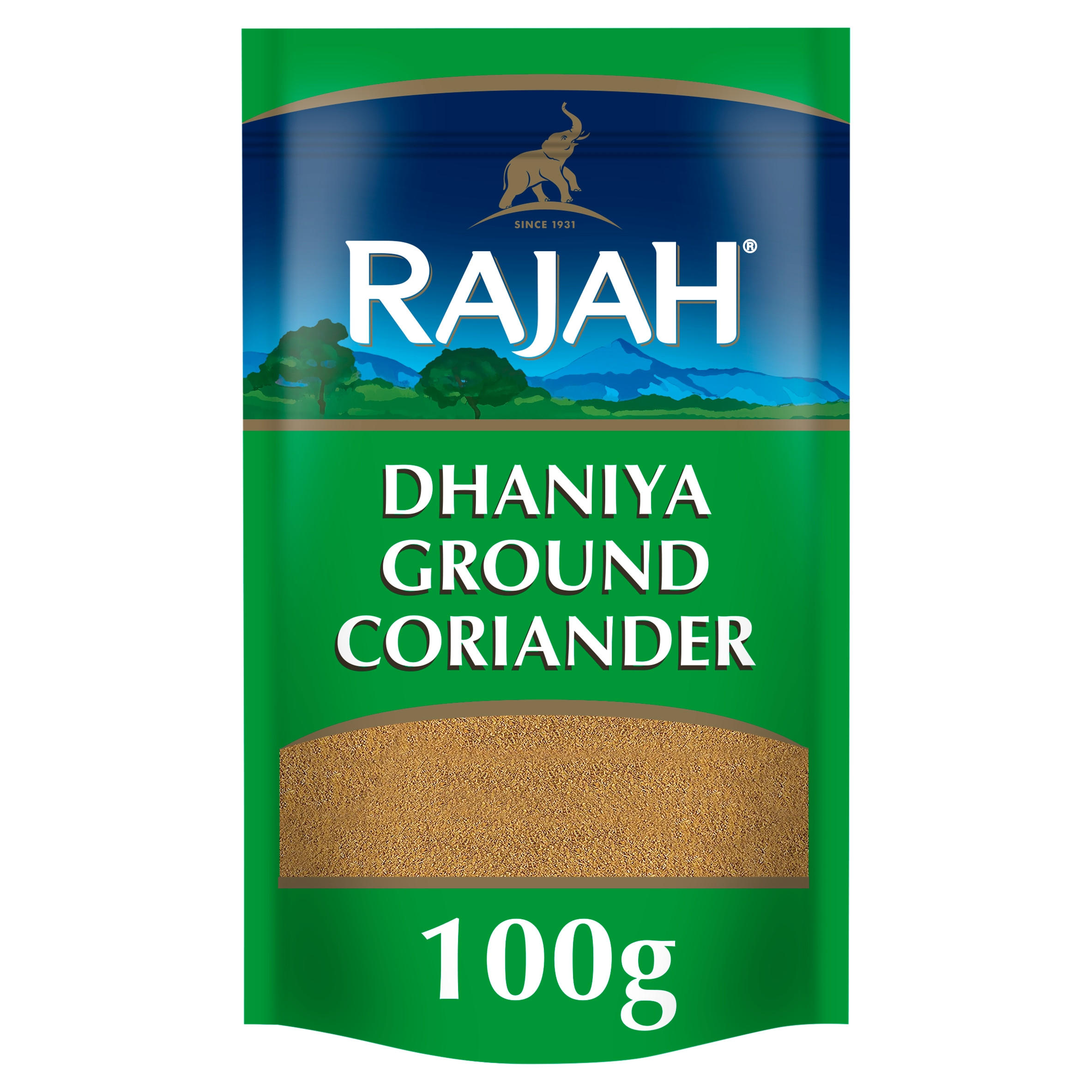 Rajah Dhaniya Coriander Ground Spices 100g