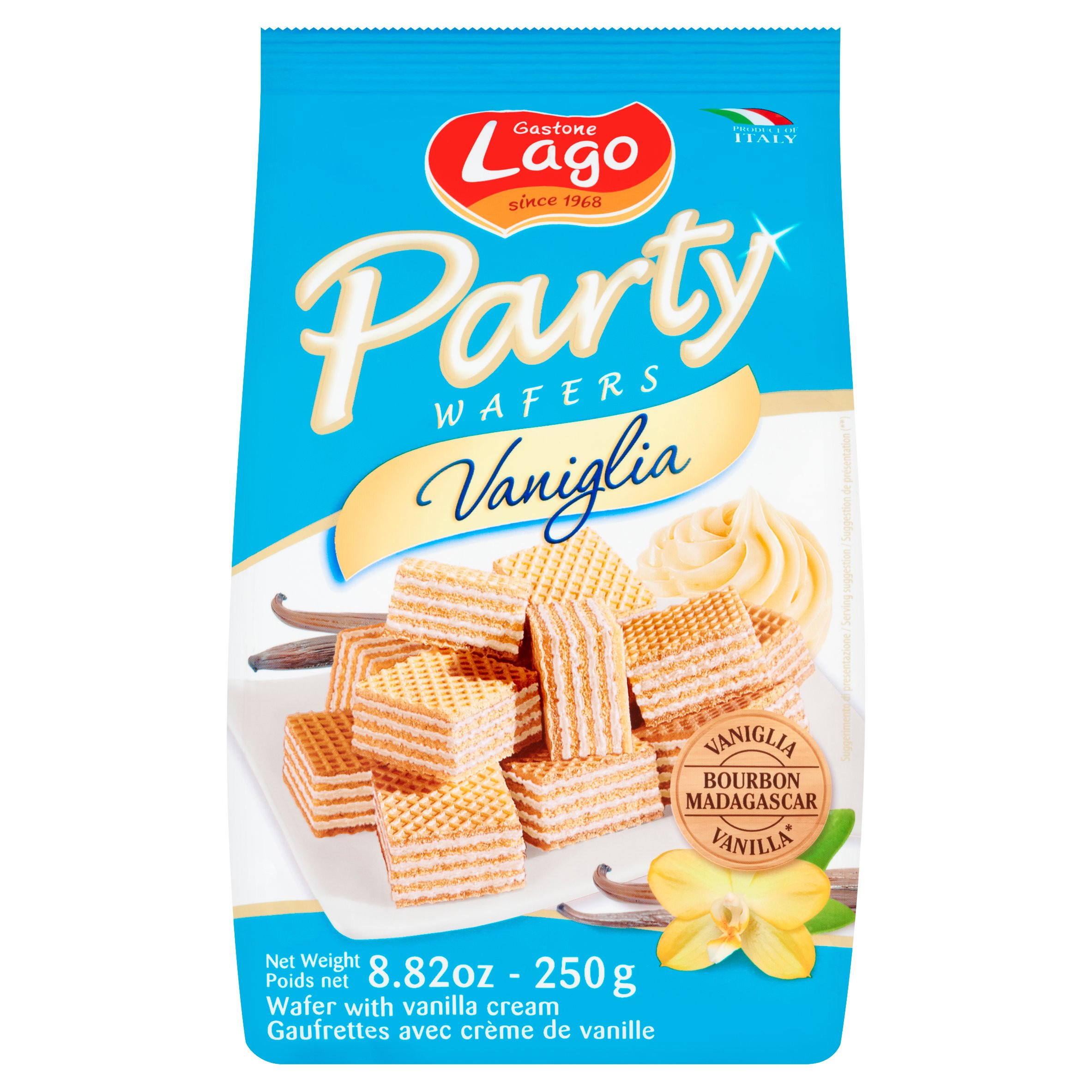 Gastone Lago Party Wafers Vaniglia 250g