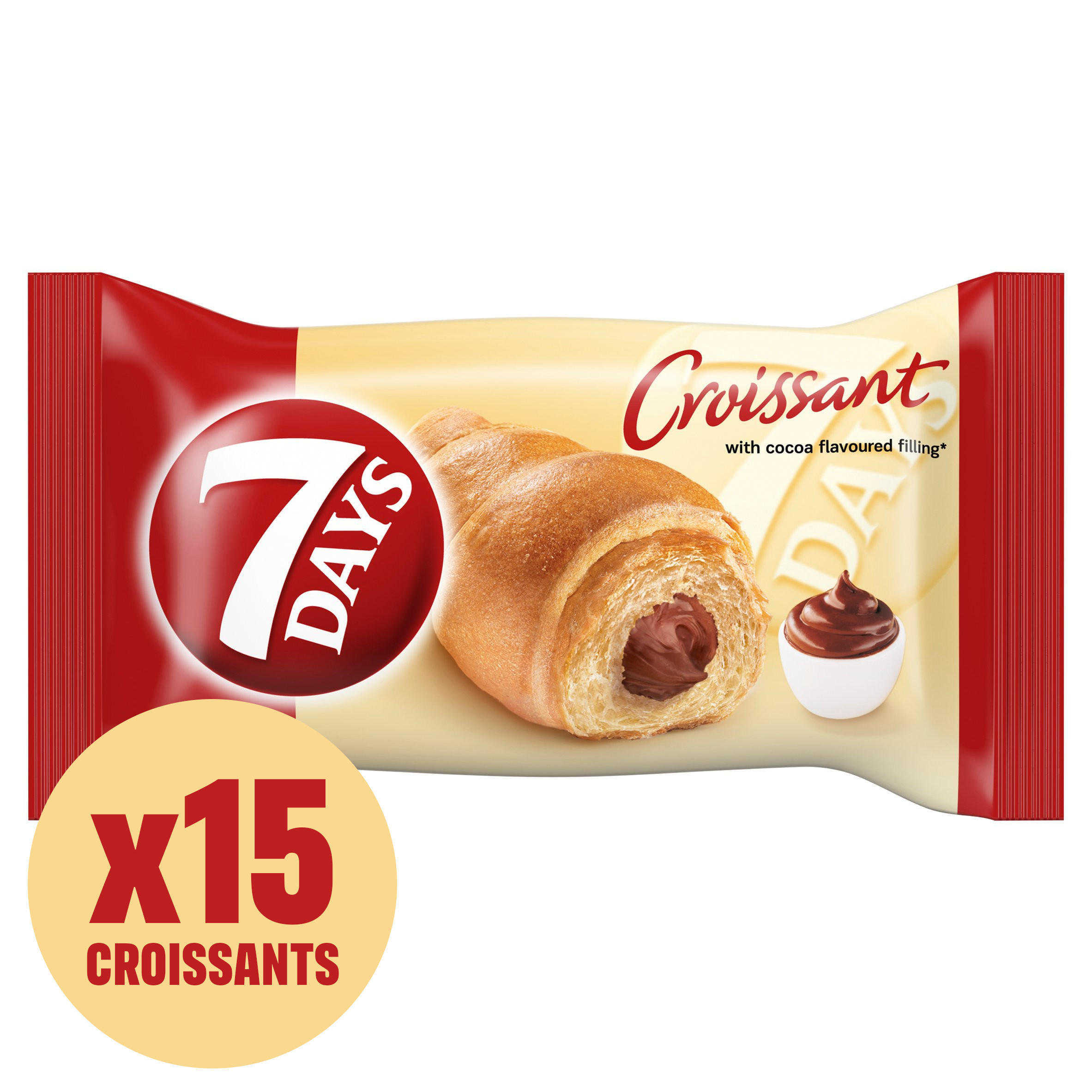 7 Days Cocoa Croissant 15 Pack