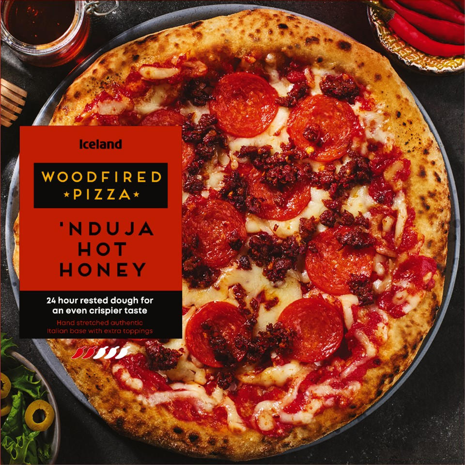 Iceland Woodfired 'Nduja Hot Honey x3 380g (Triple Pack)