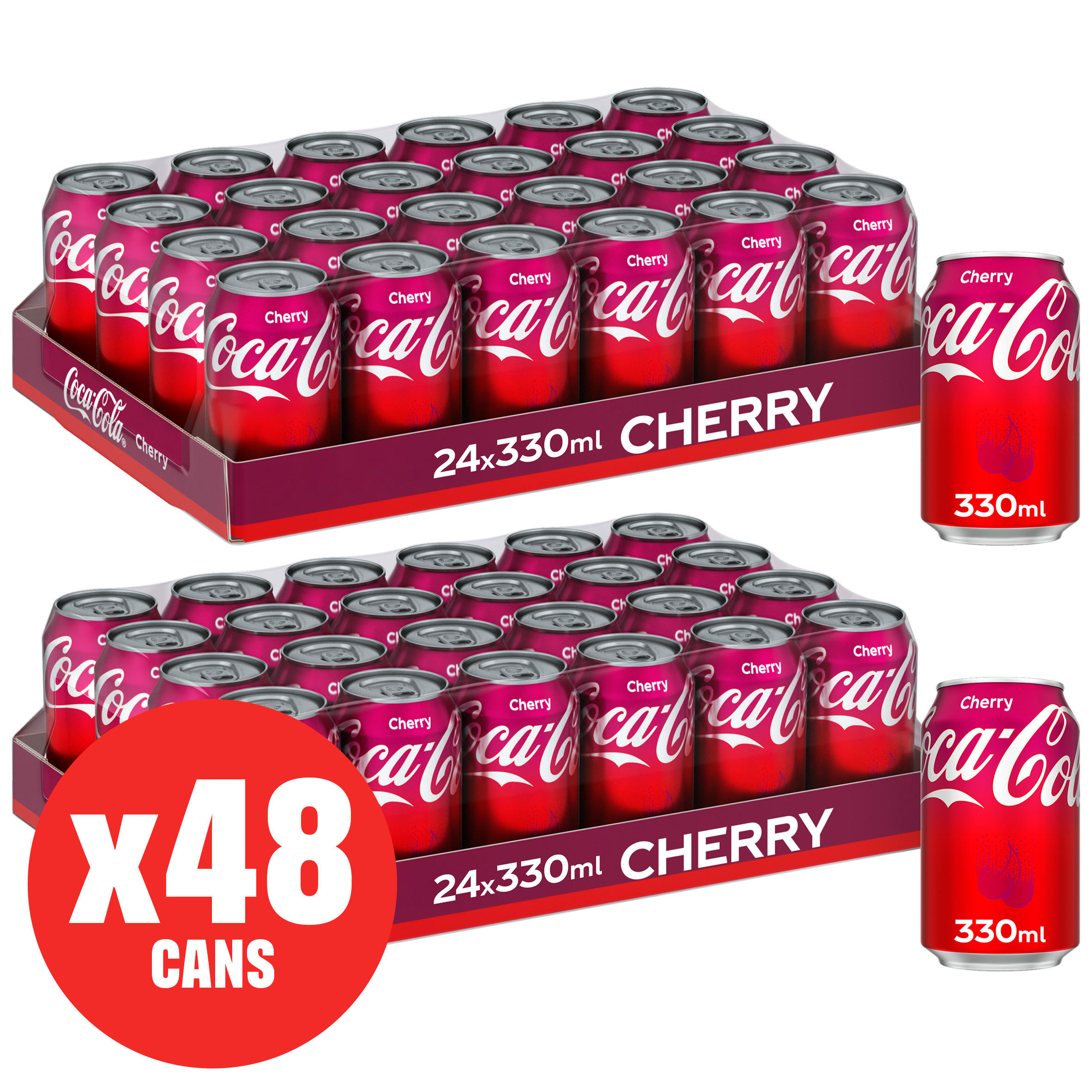 Coca-Cola Cherry 48 x 330ml