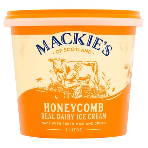Mackie's Honeycomb Real Dairy Ice Cream