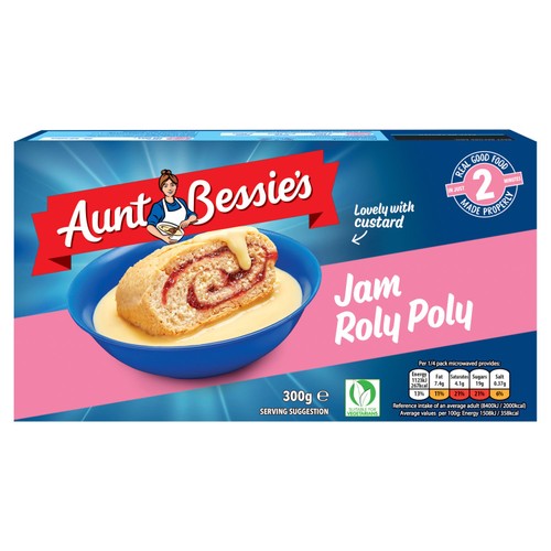 Aunt Bessie's Jam Roly Poly 300g thumbnail 2