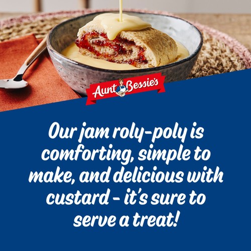 Aunt Bessie's Jam Roly Poly 300g thumbnail 4