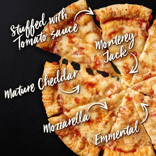 Chicago Town Takeaway Stuffed Crust Cheese Large Pizza 630g thumbnail 2
