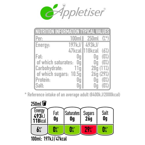 Appletiser Sparkling Apple Juice 750ml thumbnail 3