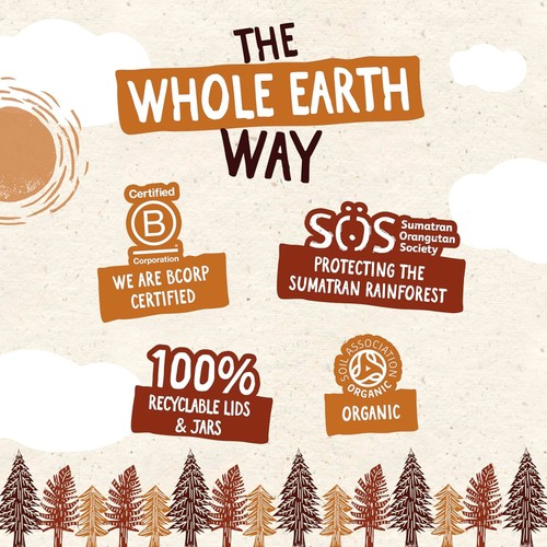 Whole Earth Smooth Peanut Butter   454g thumbnail 5