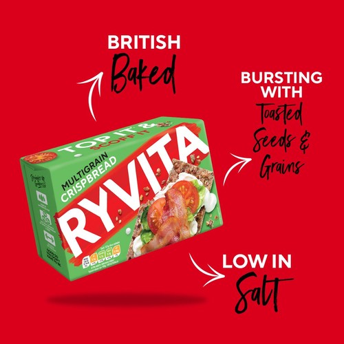 Ryvita Crispbread Multigrain Crackers  thumbnail 6